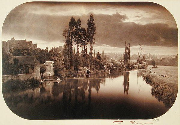 Folyói jelenet alkotó: Camille Silvy