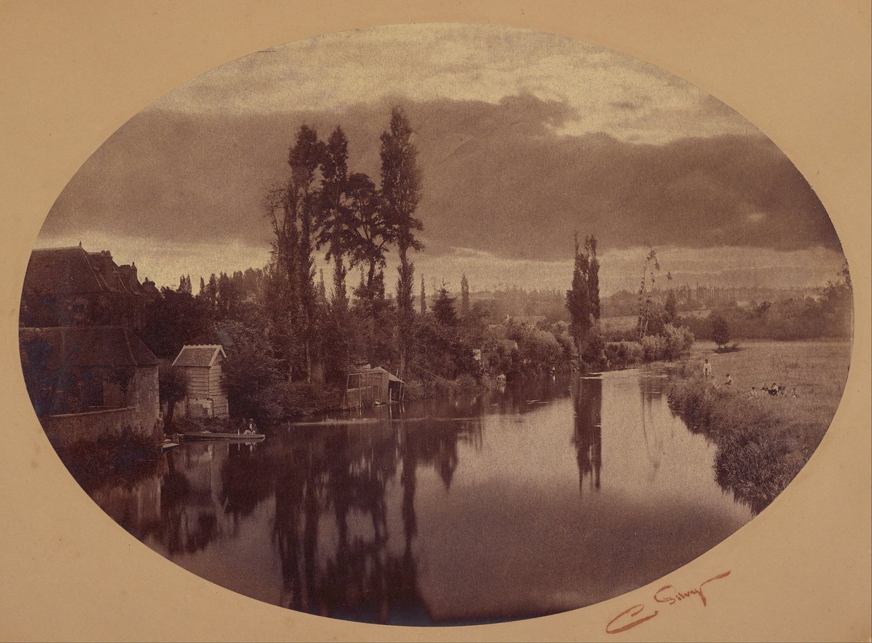 Folyói jelenet alkotó: Camille Silvy