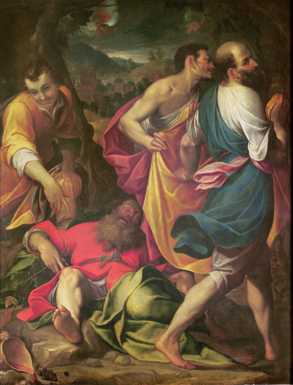 Noé részegsége alkotó: Camillo Procaccini