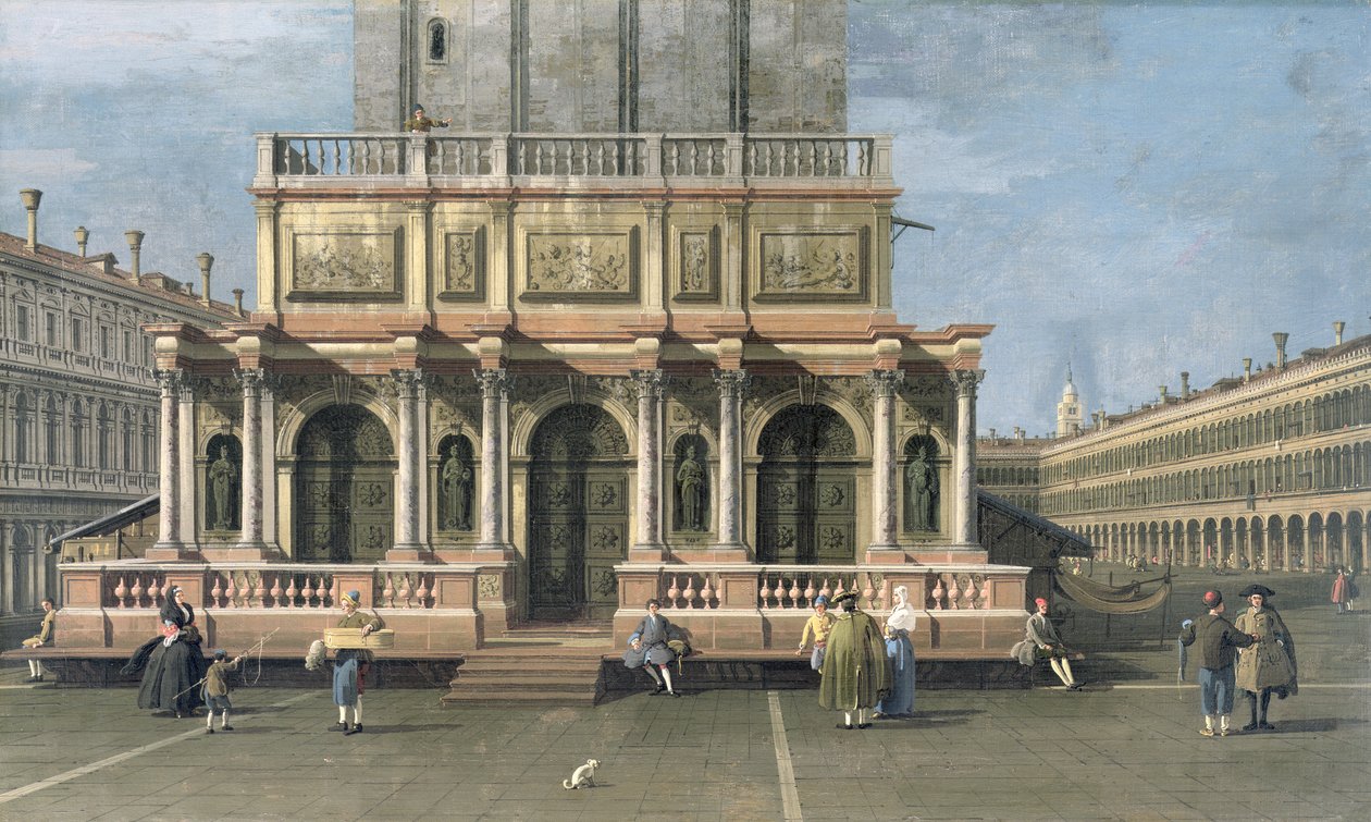 Loggetta, Velence alkotó: Giovanni Antonio Canal
