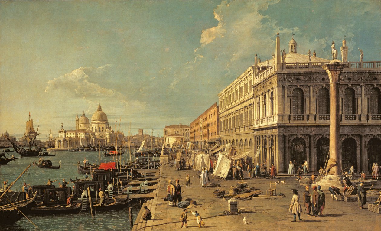 A Molo és a Zecca, Velence alkotó: Giovanni Antonio Canal
