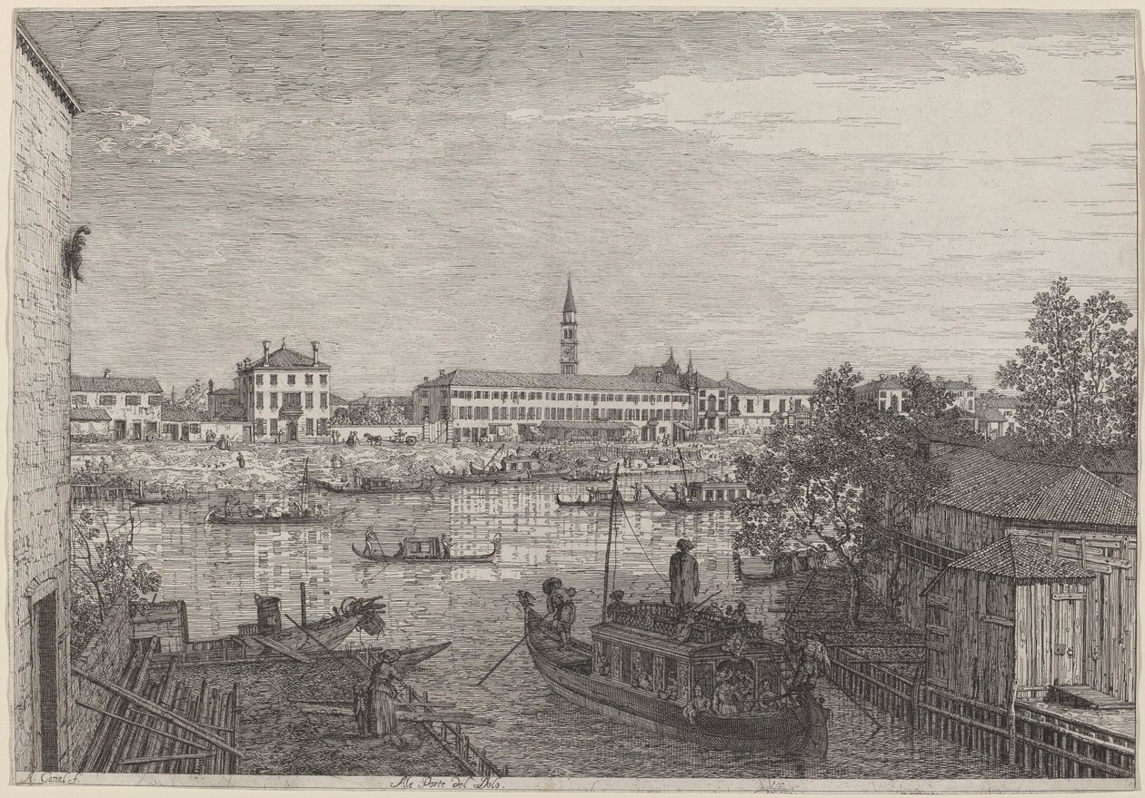 Ale Porto del Dolo alkotó: Canaletto