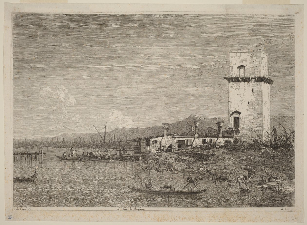 Malghera tornya alkotó: Canaletto