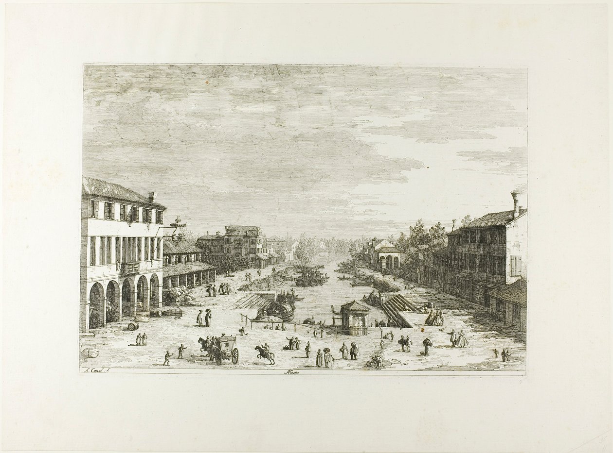 Mestre, Vedute alkotó: Canaletto
