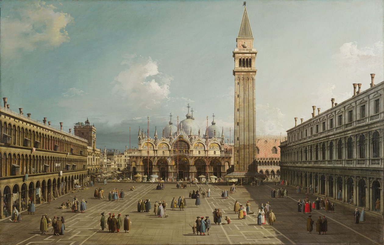 Szent Márk tér alkotó: Canaletto
