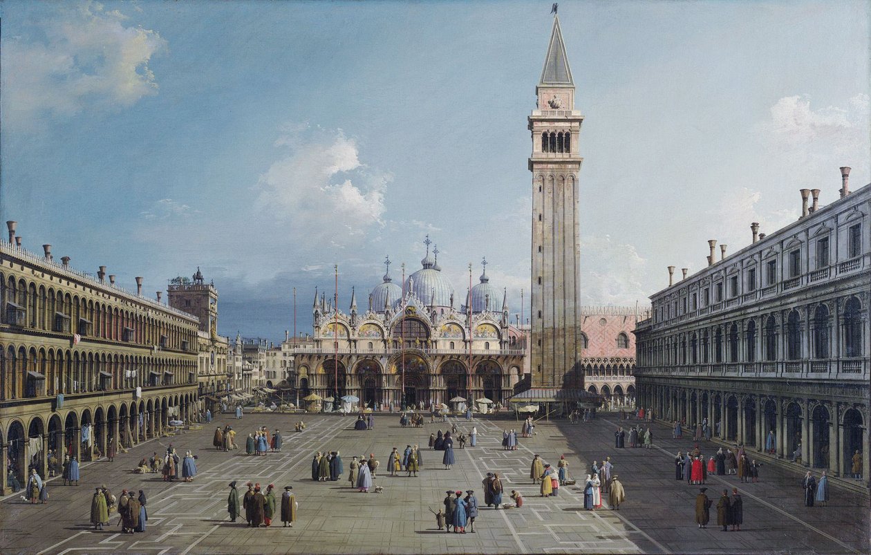 Szent Márk tér alkotó: Canaletto