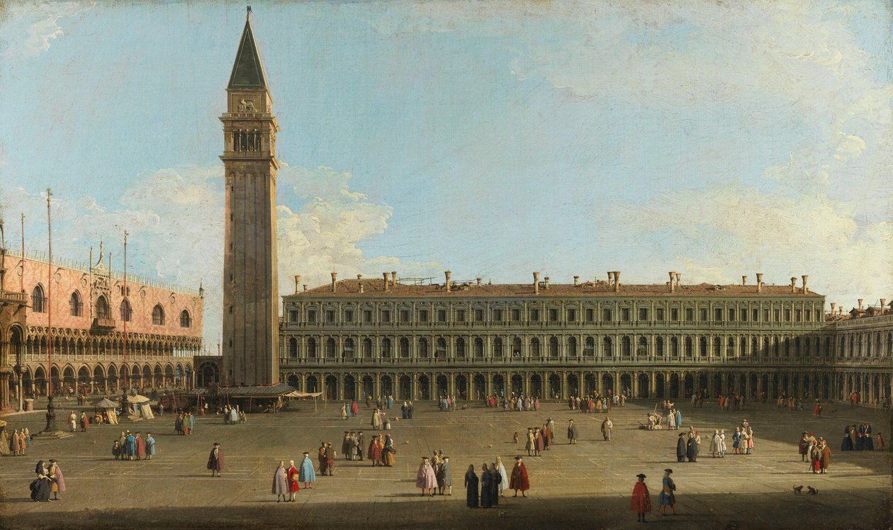 Szent Márk tér, Velence alkotó: Canaletto