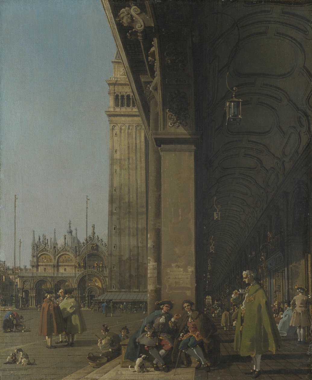 Velence: A Piazza San Marco alkotó: Canaletto