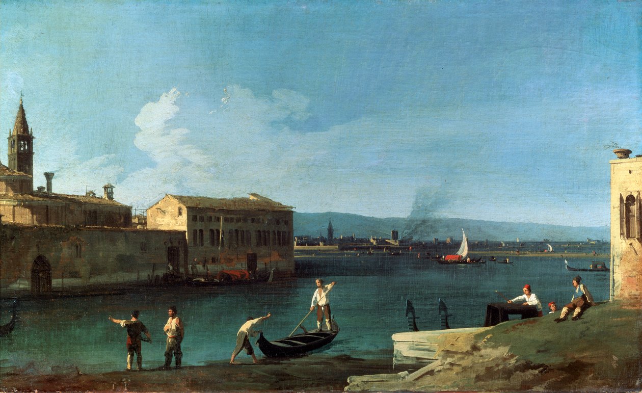 Velence látképe, 18. század alkotó: Giovanni Antonio Canal