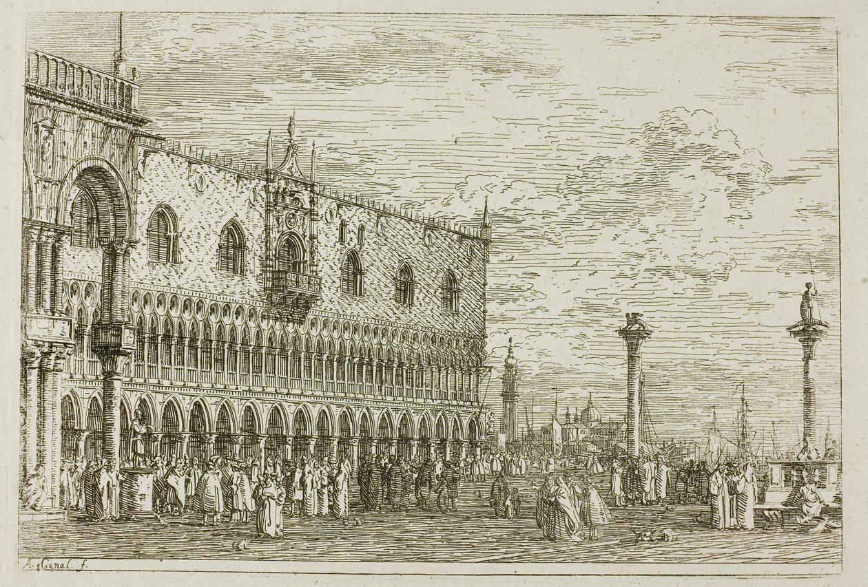 a Piera del Band V-ben, Vedute-ból alkotó: Canaletto