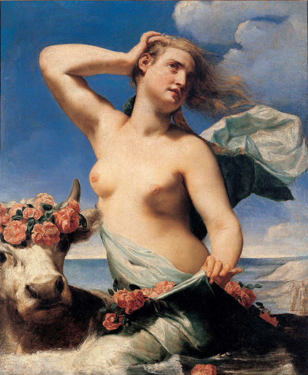 Európa megerőszakolása c. 1650. alkotó: Canlassi