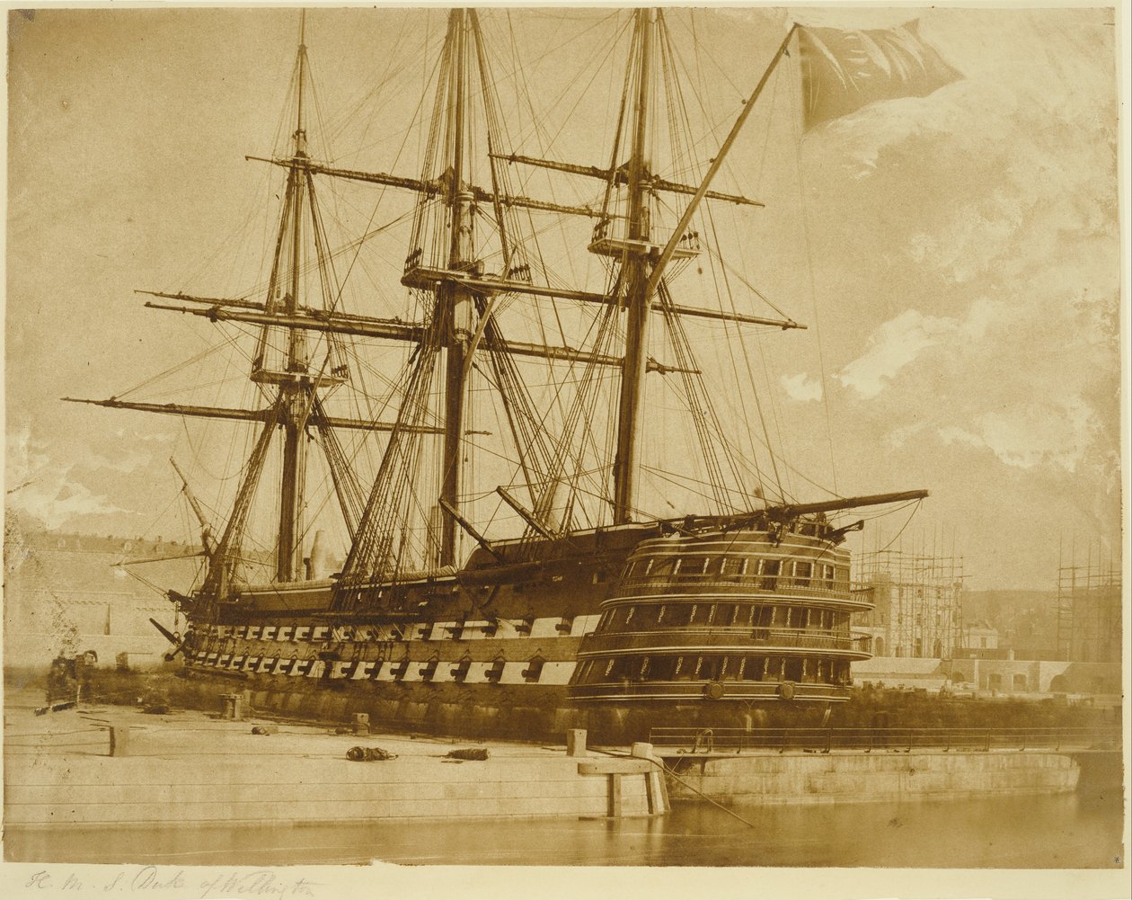 H.M.S. Wellington herceg alkotó: Linnaeus Tripe