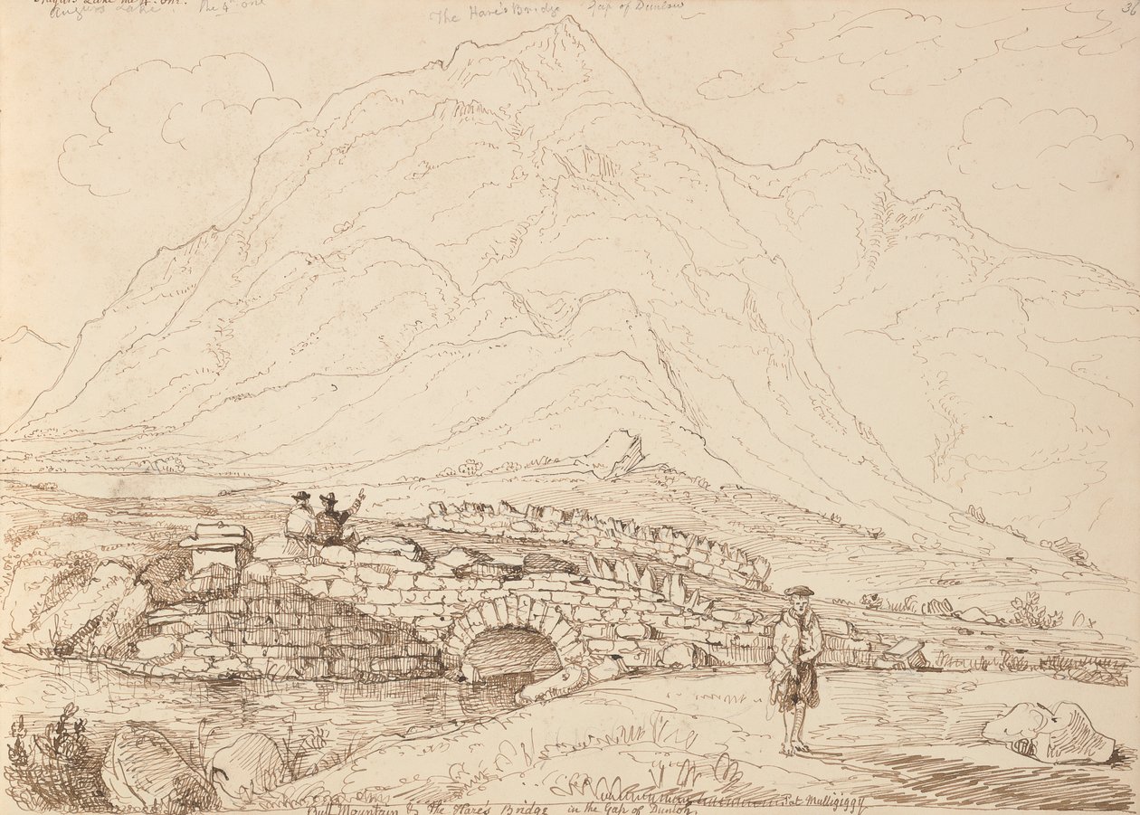 Bika-hegy és a Nyúl hídja alkotó: Capt. Thomas Hastings