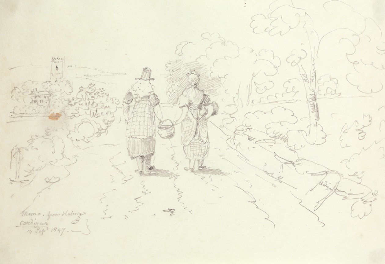 Kardigán, 1847. szeptember 14 alkotó: Capt. Thomas Hastings