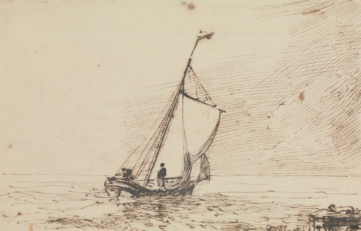 Cowes, 1826. február 3 alkotó: Capt. Thomas Hastings