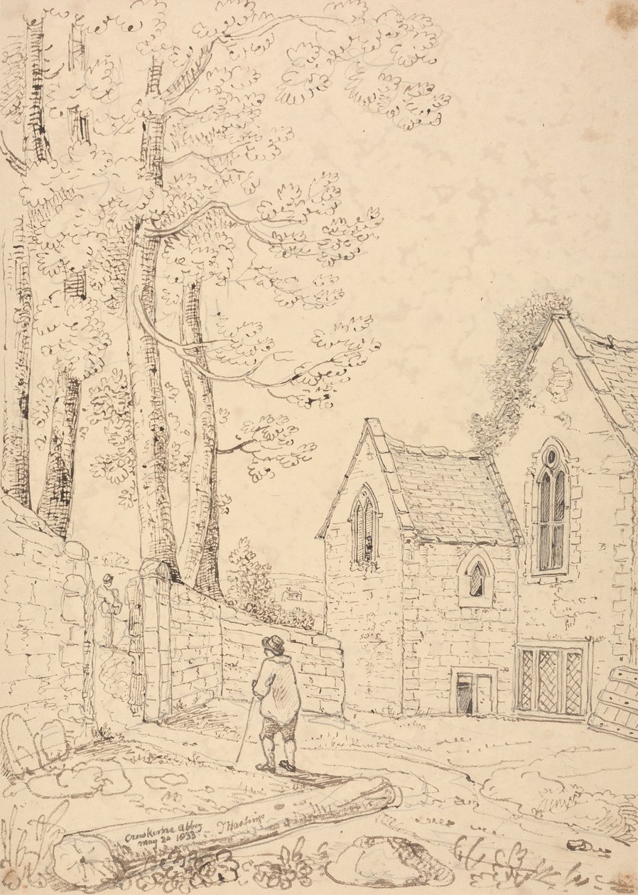Crewkerne apátság, 1833. május 24 alkotó: Capt. Thomas Hastings