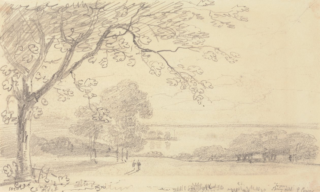 East Cowes Spring Hillről, Wight-szigetről alkotó: Capt. Thomas Hastings