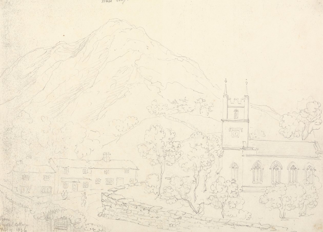 Rydal Cottage-ból, 1836. február 11 alkotó: Capt. Thomas Hastings
