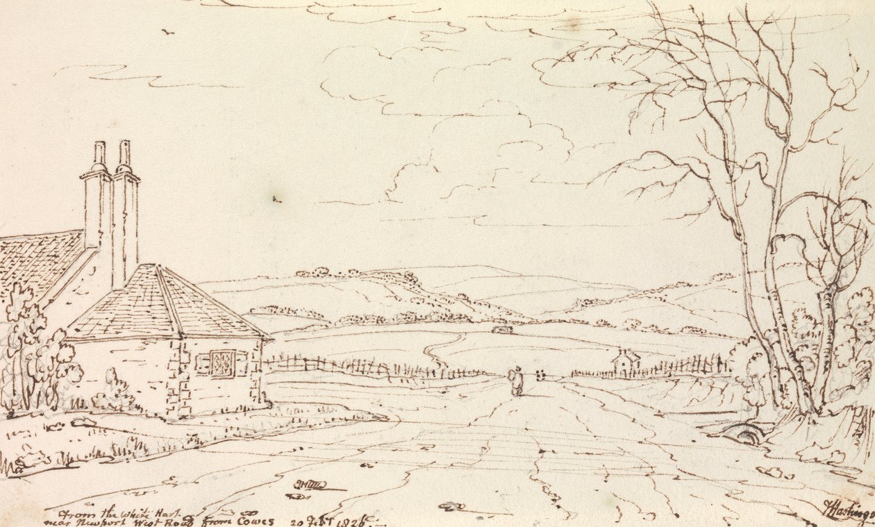 A White Hartból, 1826. február 29 alkotó: Capt. Thomas Hastings