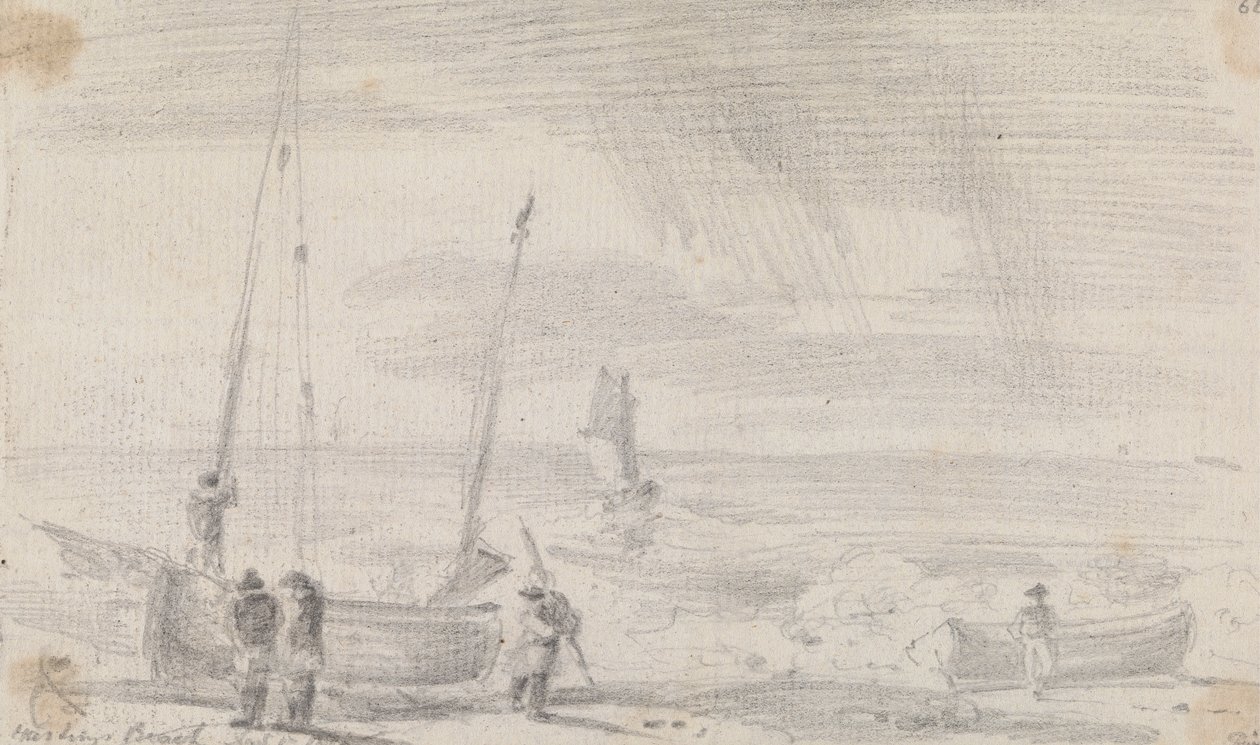 Hastings Beach, 1815. november 5 alkotó: Capt. Thomas Hastings