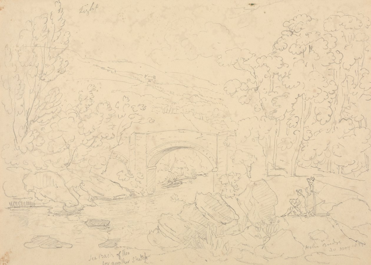 Holne híd, 1833. május 30 alkotó: Capt. Thomas Hastings