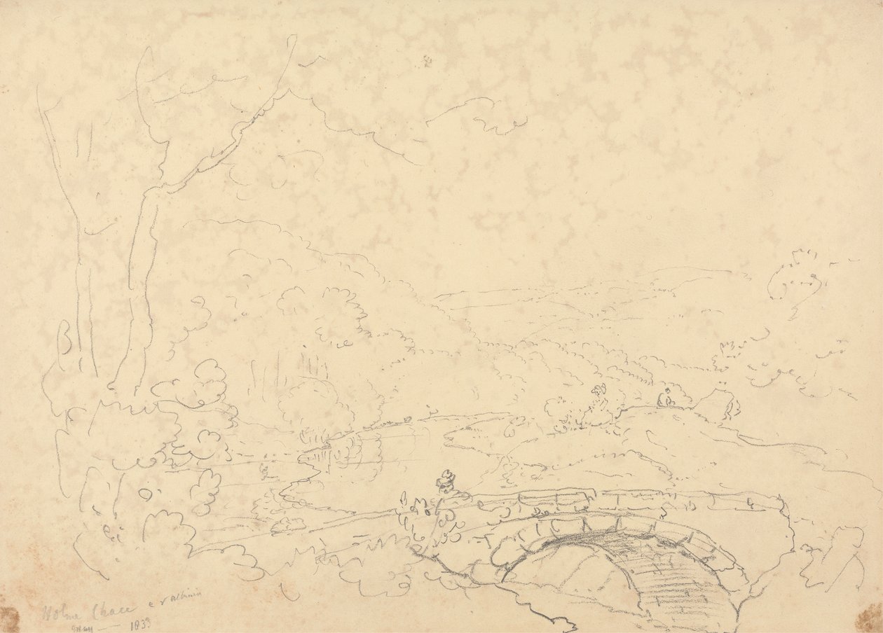 Holne Chase, 1833. május alkotó: Capt. Thomas Hastings