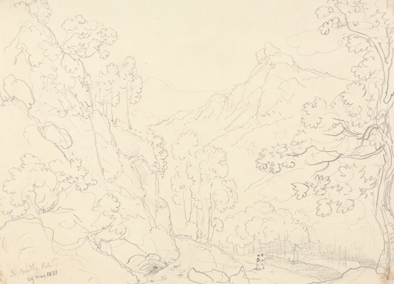 Bradley Vale-ben, 1833. május 29-én alkotó: Capt. Thomas Hastings