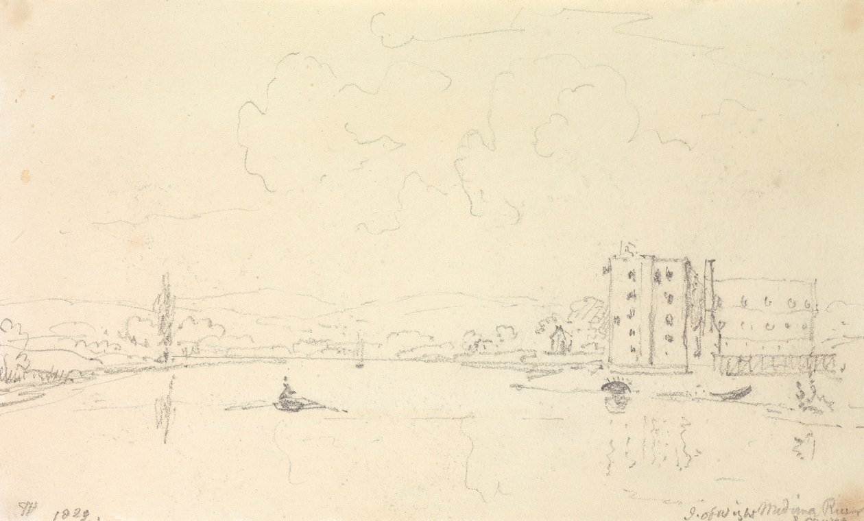 Medina folyó és Cowes, Wight-sziget alkotó: Capt. Thomas Hastings