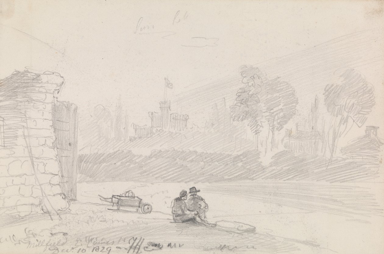 Millfield, East Cowes, 1829. december 10 alkotó: Capt. Thomas Hastings