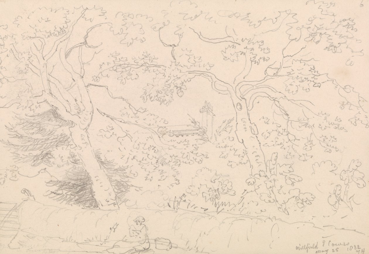Millfield, East Cowes, 1832. május 25 alkotó: Capt. Thomas Hastings