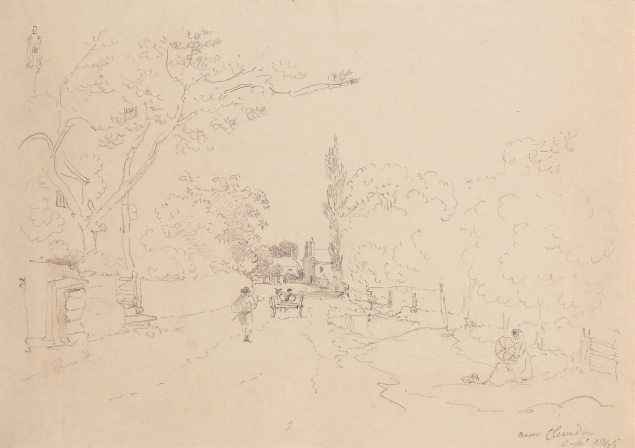 Clevedon közelében, 1845. szeptember alkotó: Capt. Thomas Hastings