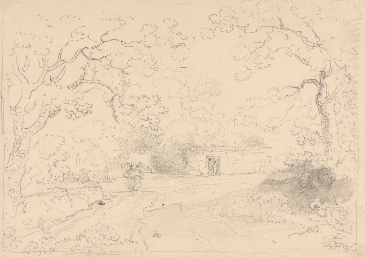 Near East Cowes, 1832. július 10., szerda alkotó: Capt. Thomas Hastings
