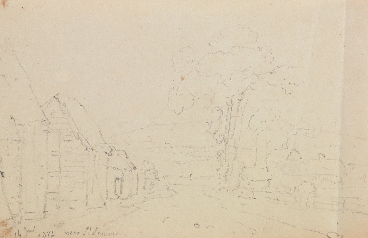 Szent Lőrinc közelében, 1826. január 14 alkotó: Capt. Thomas Hastings