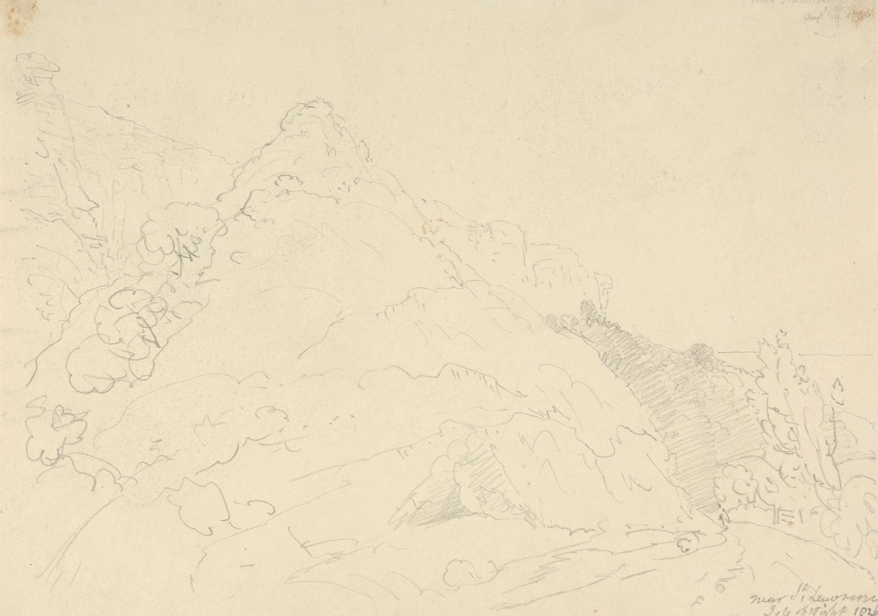 Szent Lőrinc közelében, 1826. augusztus 9 alkotó: Capt. Thomas Hastings