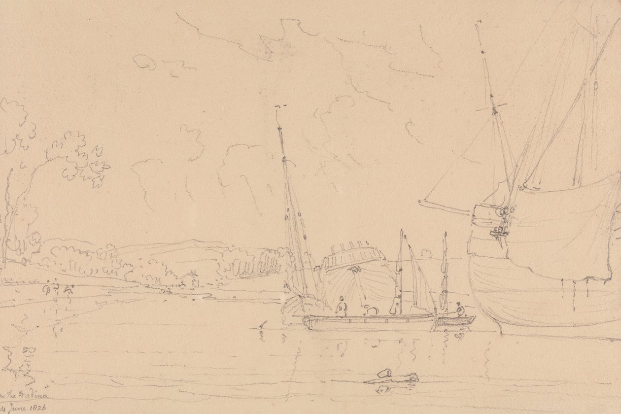 A Medinán, 1826. június 24 alkotó: Capt. Thomas Hastings
