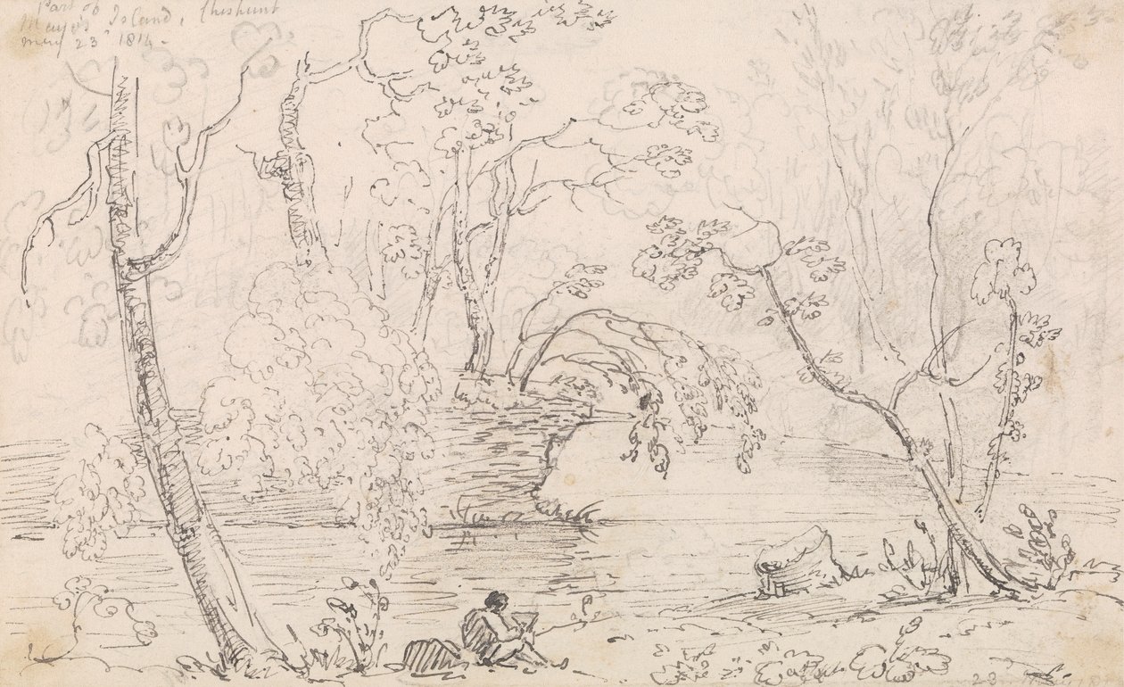 Mayo-sziget része, Cheshunt, 1814. május 23 alkotó: Capt. Thomas Hastings