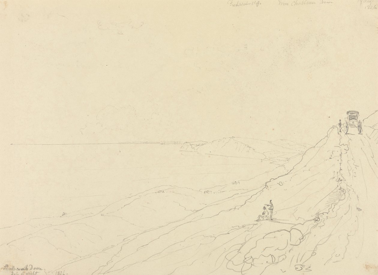Shalcombe Down, 1826. augusztus 19 alkotó: Capt. Thomas Hastings