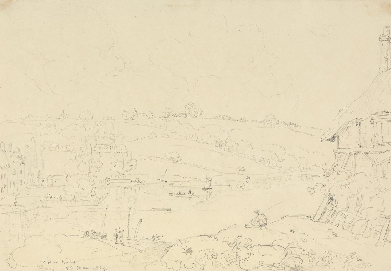 Wotton híd, 1829. május 28 alkotó: Capt. Thomas Hastings