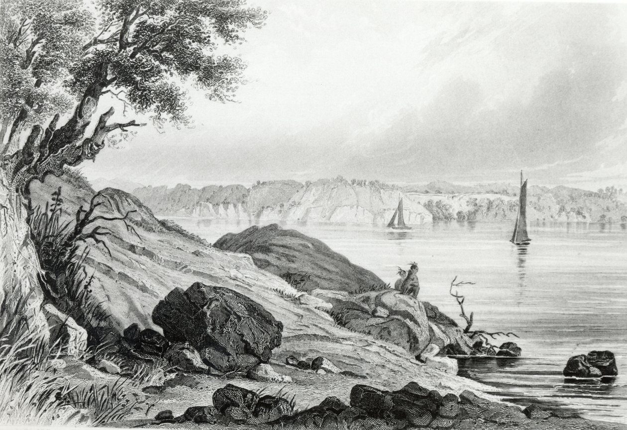 Amerika keleti partja, metszette J.C. McRae alkotó: Captain Seth Eastman