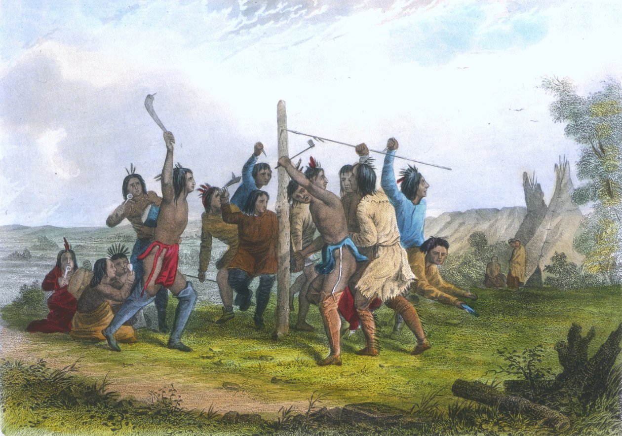 Megüt a posta, 1853 alkotó: Captain Seth Eastman