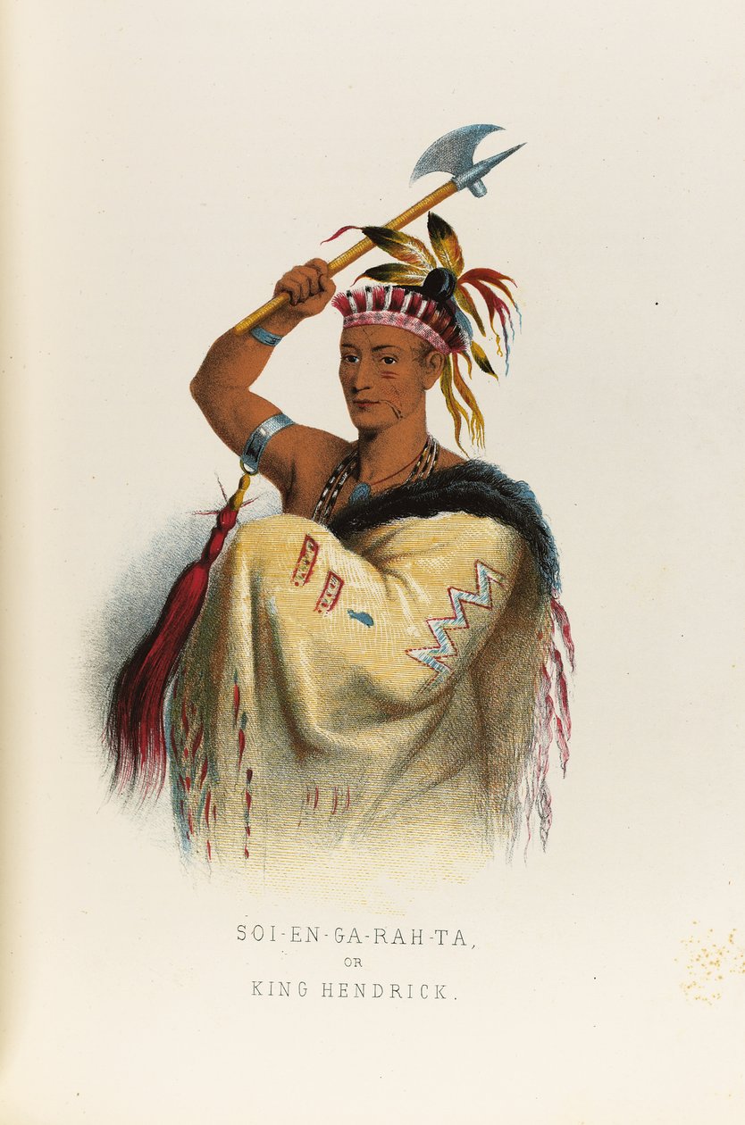 Soi-En-Ga-Rah-Ta vagy Hendrick király, alkotó: Captain Seth Eastman