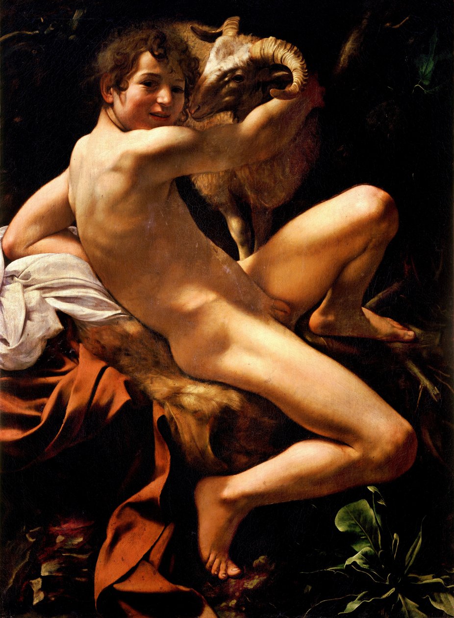 Keresztelő Szent János alkotó: Michelangelo Merisi Caravaggio