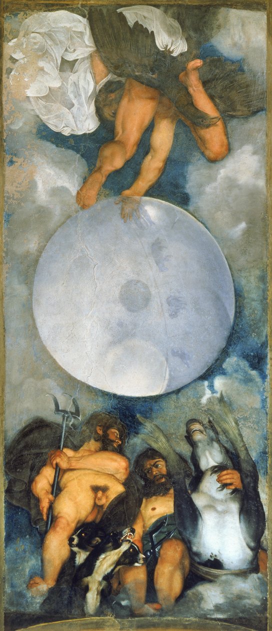Jupiter, Neptunusz és Plútó alkotó: Michelangelo Merisi Caravaggio