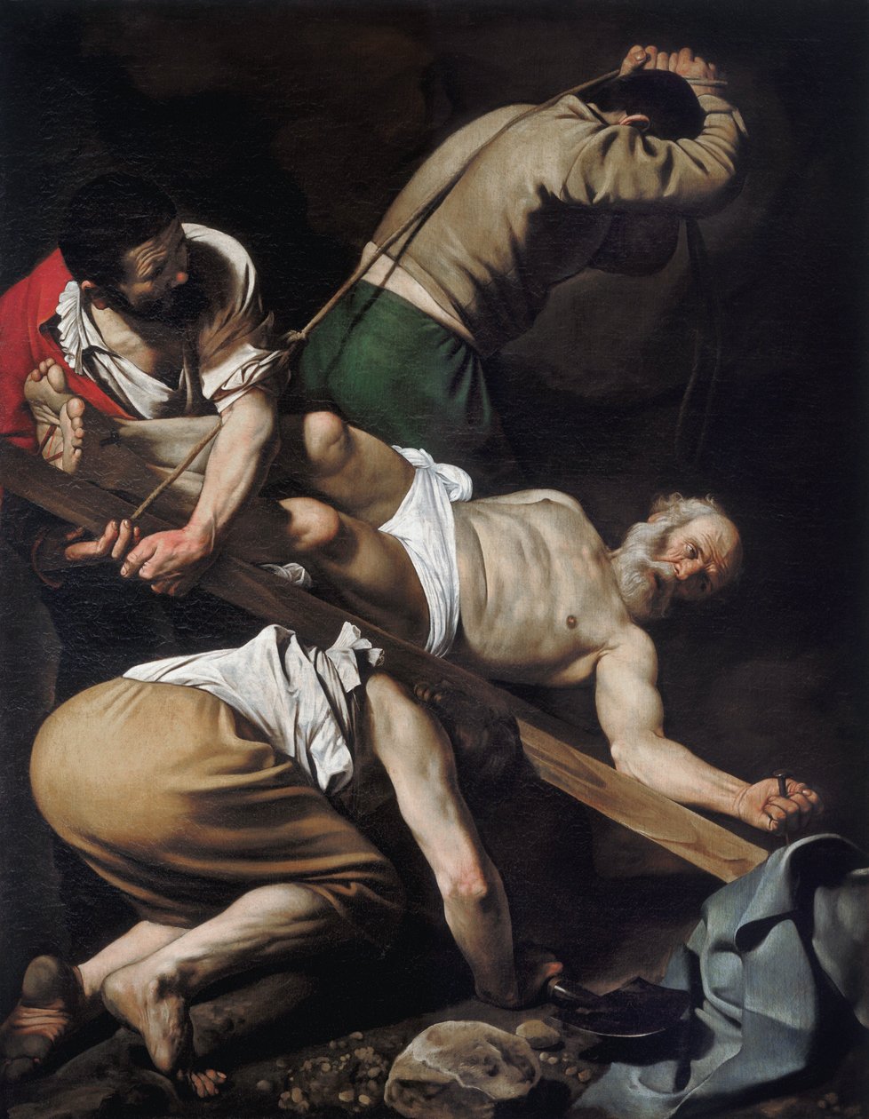 Szent Péter keresztre feszítése alkotó: Caravaggio