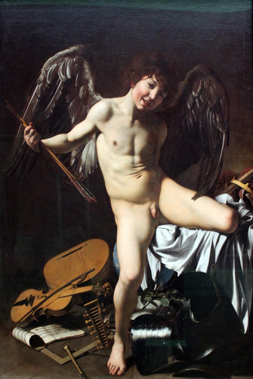 Német: Amor als Sieger Amor Vincit Omnia alkotó: Caravaggio