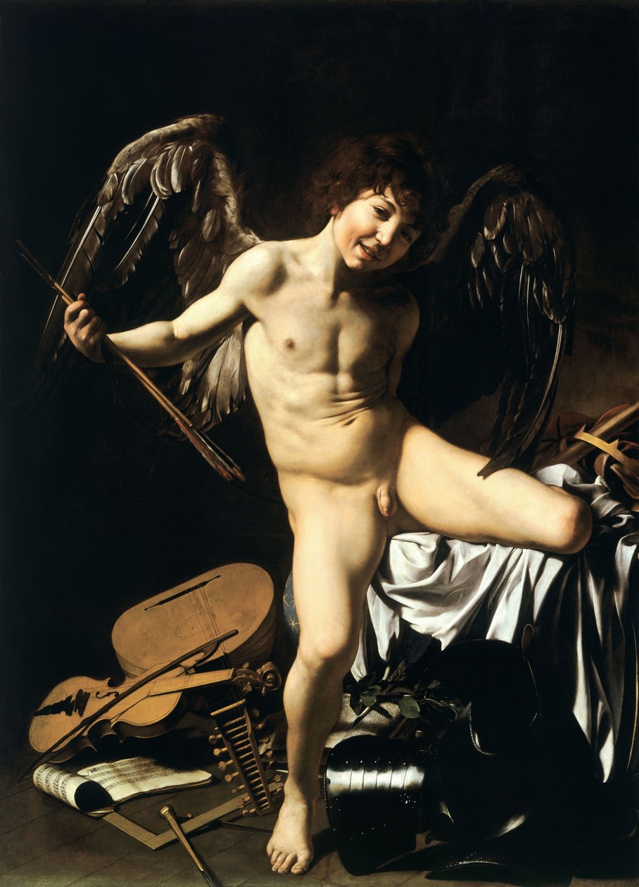 Német: Amor als Sieger Amor Vincit Omnia alkotó: Caravaggio