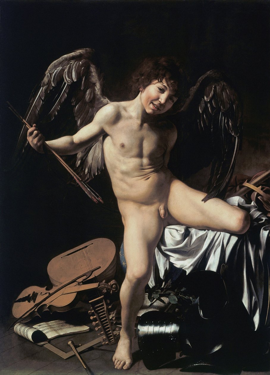 Német: Amor als Sieger Amor Vincit Omnia alkotó: Caravaggio