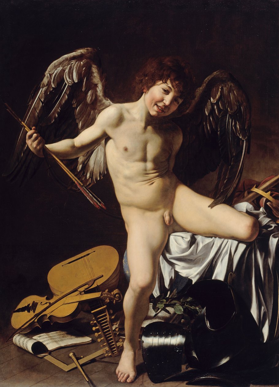 Német: Amor als Sieger Amor Vincit Omnia alkotó: Caravaggio