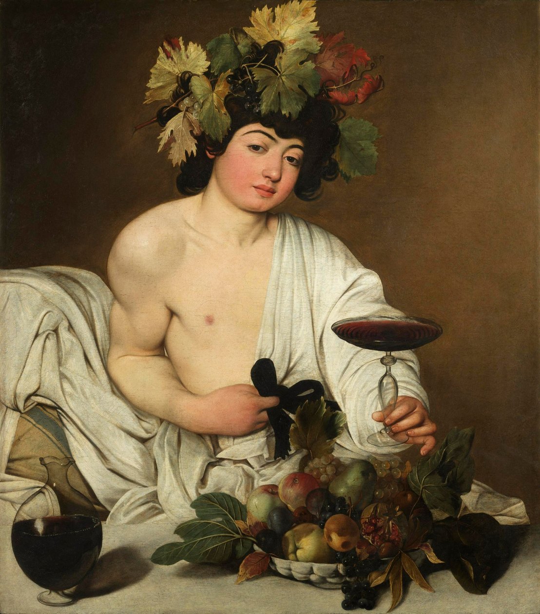 Olasz: Bacco Bacchus alkotó: Caravaggio