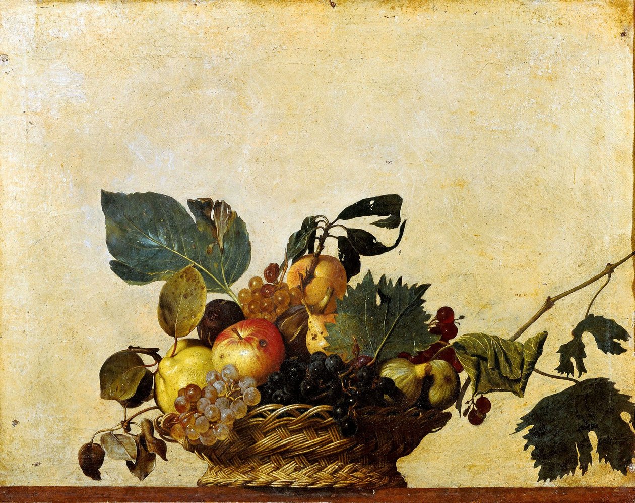 Olasz: Gyümölcskosár alkotó: Caravaggio